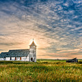 Country Church Sunrise